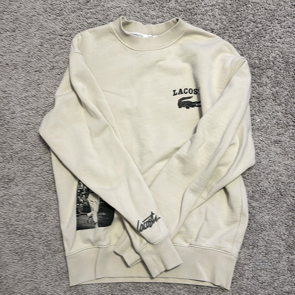 lacoste unisex crewneck